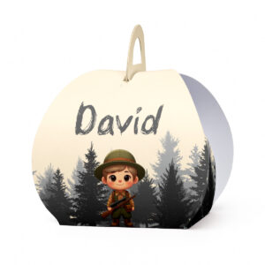 Kutijica za poklone ovalna lovac