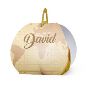 Kutijica za poklone ovalna mapa