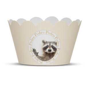 Korpice za mafine Pedro rakun