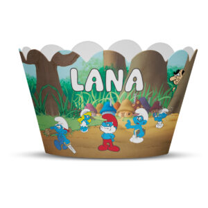 Korpice za mafine Štrumpfovi - Slika 1