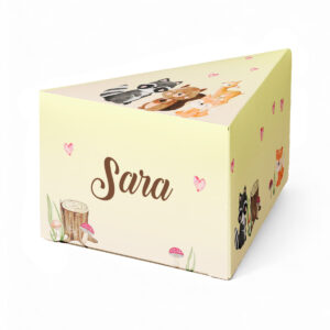 Torta od papira šumske životinje - Slika 1