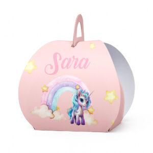 Kutijica za poklone ovalna jednorog V