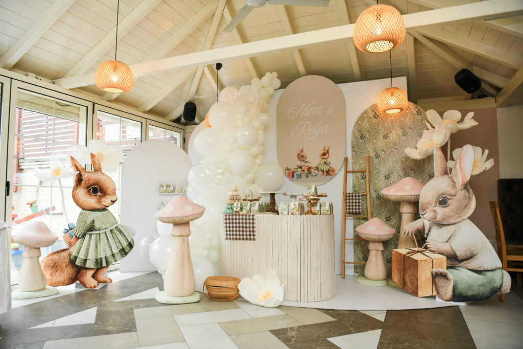 Dekoracija za Rođendan - Veverice