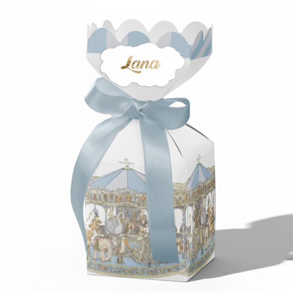 kutija bombonica polovina carousel plavi_polu bombonica