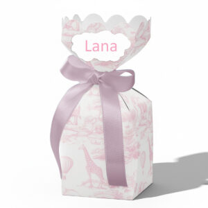 Kutija polu bombonica rozi safari dezen