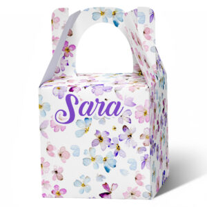 Kutija torbica cvetići