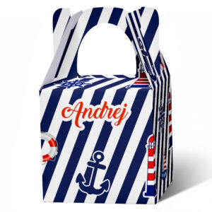 Kutija torbica mali mornari - Slika 1