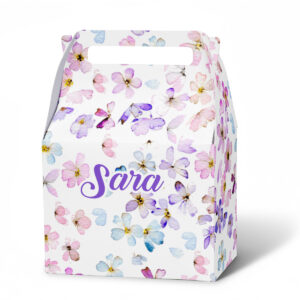 Kutija sa ručkom cvetići