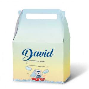 Kutija sa ručkom meda u brodu