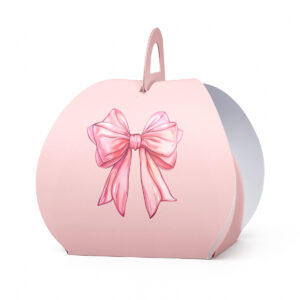 Kutijica za poklone ovalna mašna