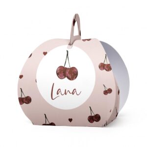 Kutijica za poklone ovalna višnja
