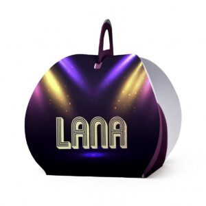 Kutijica za poklone ovalna disko - Slika 2