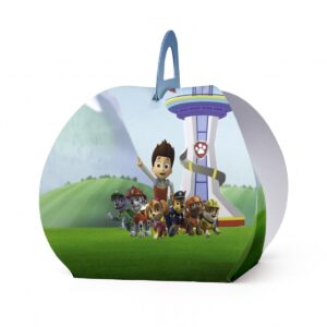 Kutijica za poklone ovalna Patrolne šape