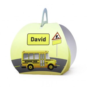 Kutijica za poklone ovalna bus