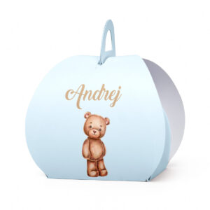 Kutijica za poklone ovalna meda II