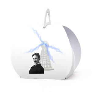 Kutijica za poklone ovalna Nikola Tesla