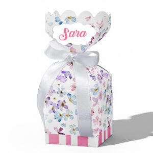 Kutija polu bombonica cvetići