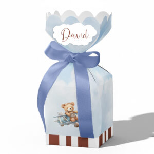 Kutija polu bombonica meda u avionu