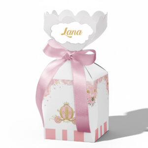 Kutija polu bombonica zlatne kočije