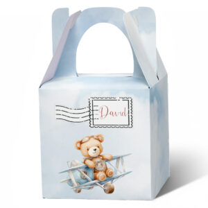 Kutija torbica meda u avionu