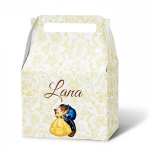 Kutija sa ručkom Lepotica i Zver