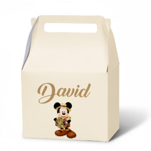Kutija sa ručkom Miki Maus safari