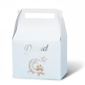 Kutija sa ručkom meda na mesecu