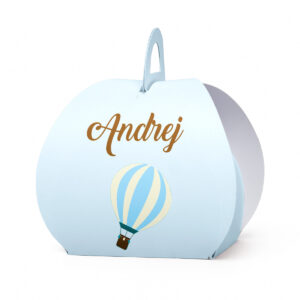 Kutijica za poklone ovalna balon