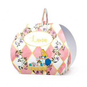 Kutijica za poklone ovalna Alisa u zemlji čuda