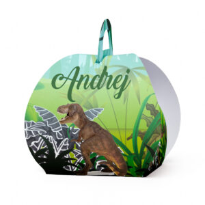 Kutijica za poklone ovalna dino