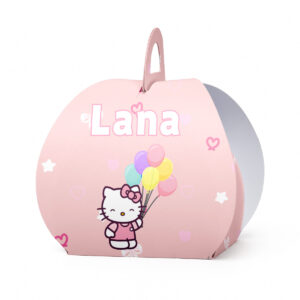 Kutijica za poklone ovalna hello kitty