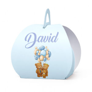 Kutijica za poklone ovalna meda porodica