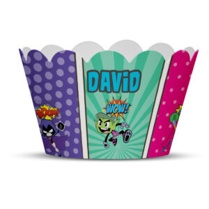 Korpice za mafine Mali titani napred