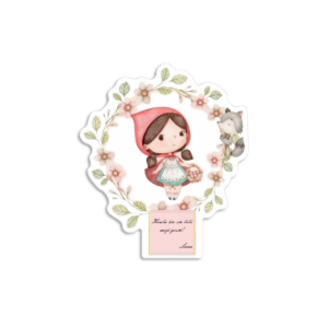 Zahvalnica sa čokoladicom Crvenkapa - Slika 1