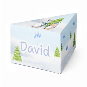 Torta od papira pingvin i sneško