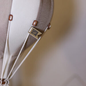 Leteći air baloni za sobu gold / beige - Slika 4