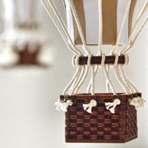 Leteći air baloni za sobu gold / beige - Slika 5