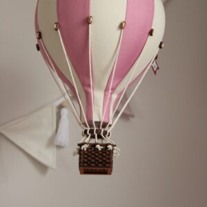 Leteći air baloni za sobu beige / powder pink - Slika 2