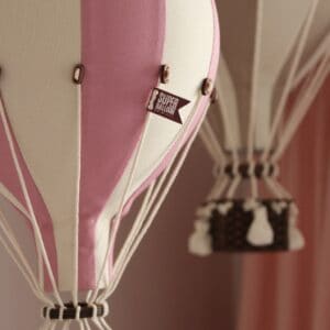 Leteći air baloni za sobu beige / powder pink - Slika 3