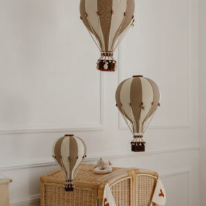 Leteći air baloni za sobu gold / beige