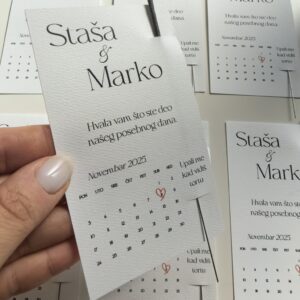 Prskalica venčanje kalendar - Slika 6
