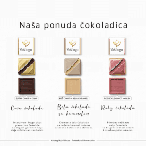 Brendirane čokoladice - full color štampa - Slika 2