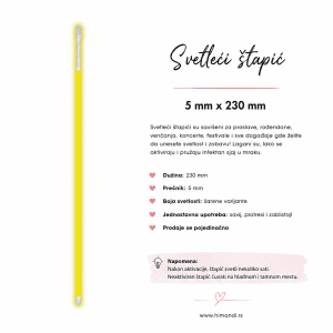 Svetleći štapići - GLOW STICKS - Slika 1